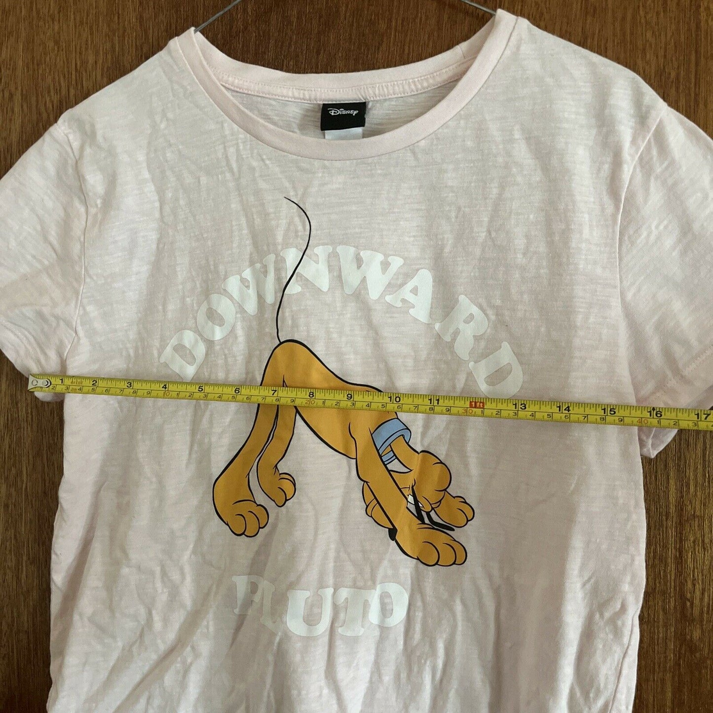 Disney Pluto - Downward Pluto T-Shirt Medium Size