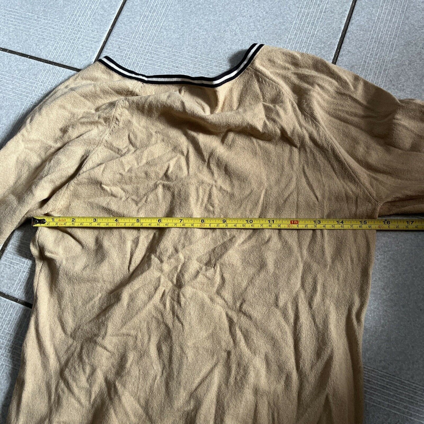 Espirit Brown Button Cardigan Large Size