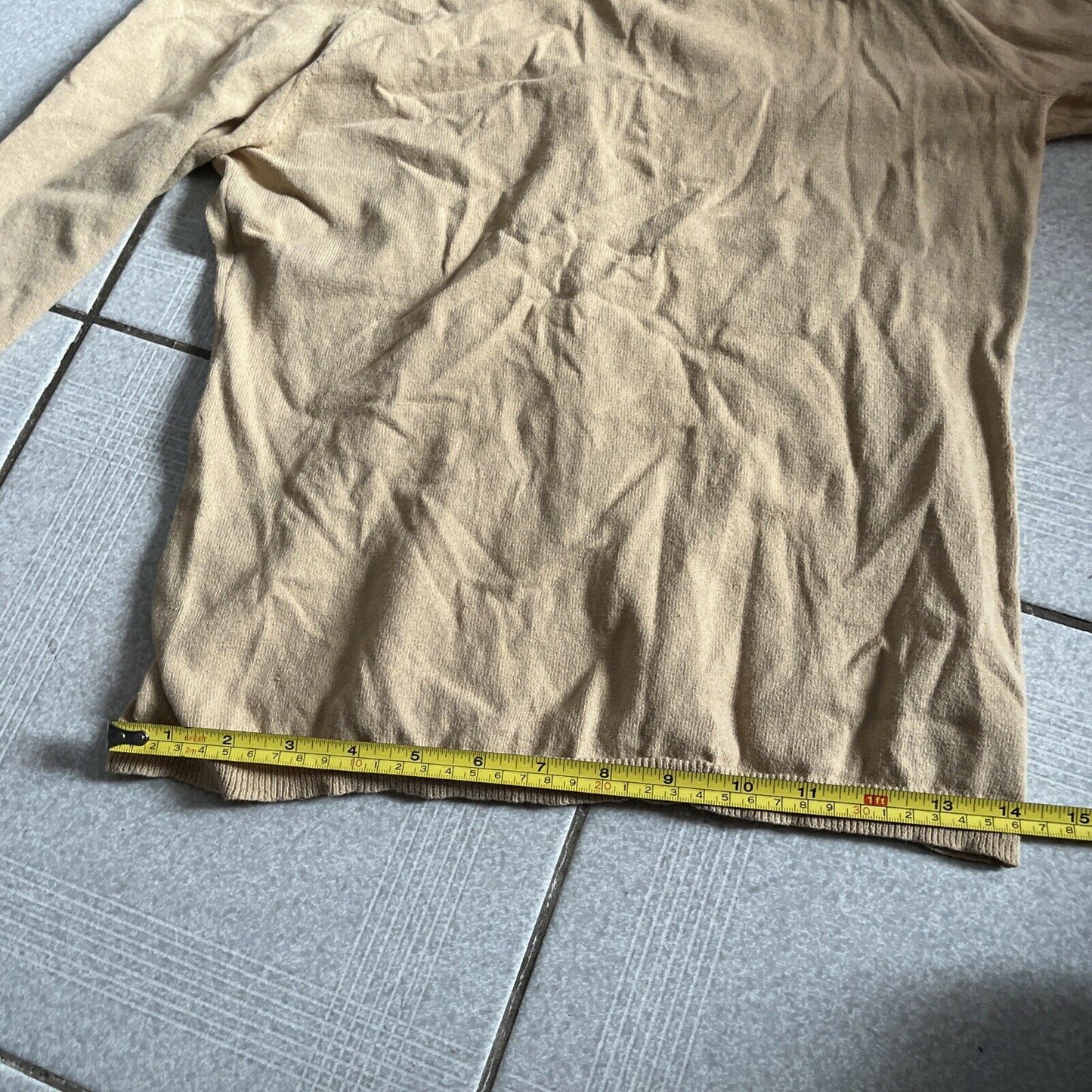 Espirit Brown Button Cardigan Large Size