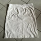 Sussan White Large Straight Skirt