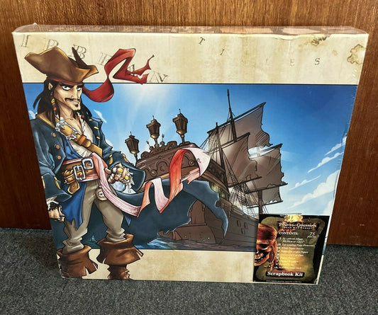 *New Sealed* Disney Pirates Of The Caribbean Dead Man's Chest Scrapbook Kit