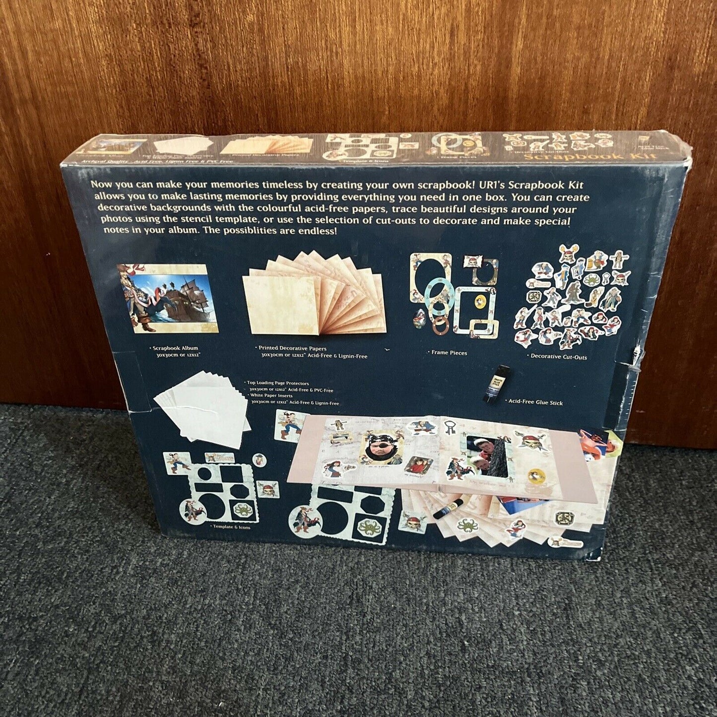 *New Sealed* Disney Pirates Of The Caribbean Dead Man's Chest Scrapbook Kit