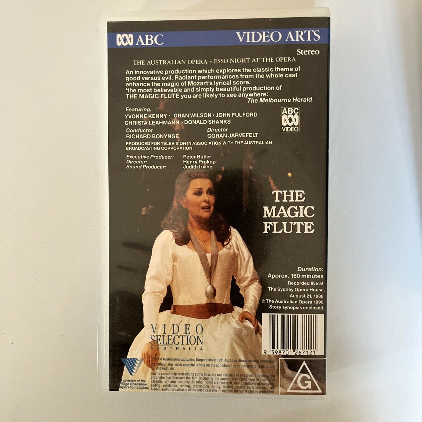 The Magic Flute - The Australian Opera (VHS, 1991) PAL