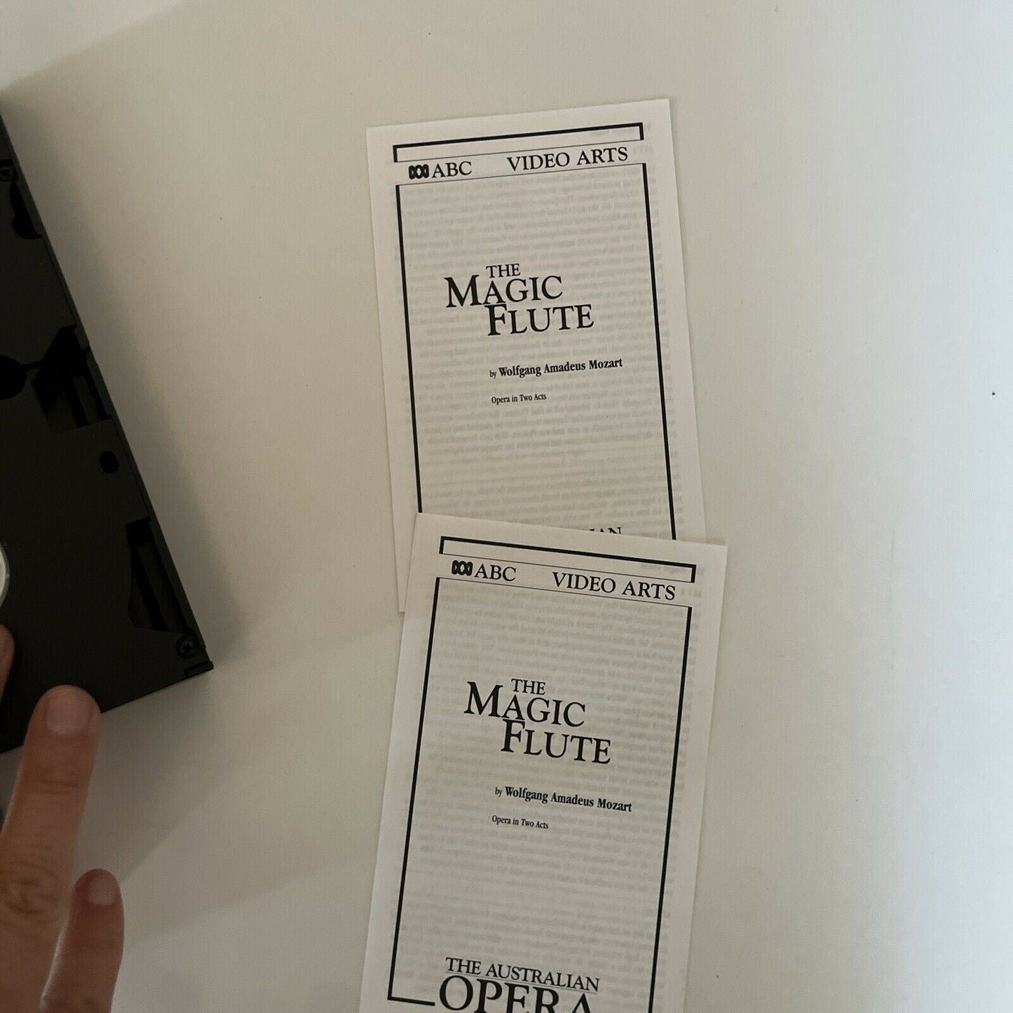 The Magic Flute - The Australian Opera (VHS, 1991) PAL