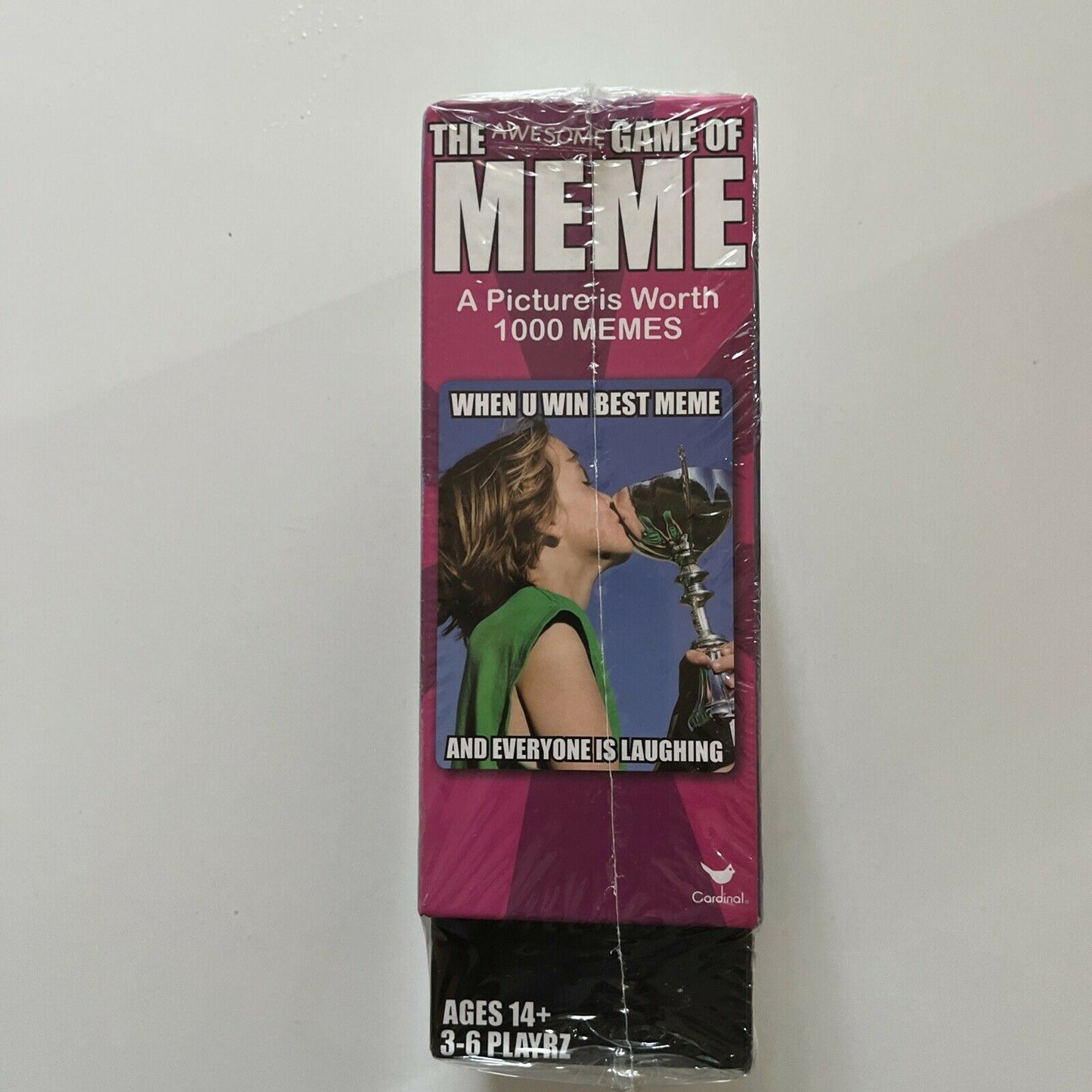 *New Sealed* The Awesome Game Of Meme - Fun Card Game by Cardinal/SpinMaster