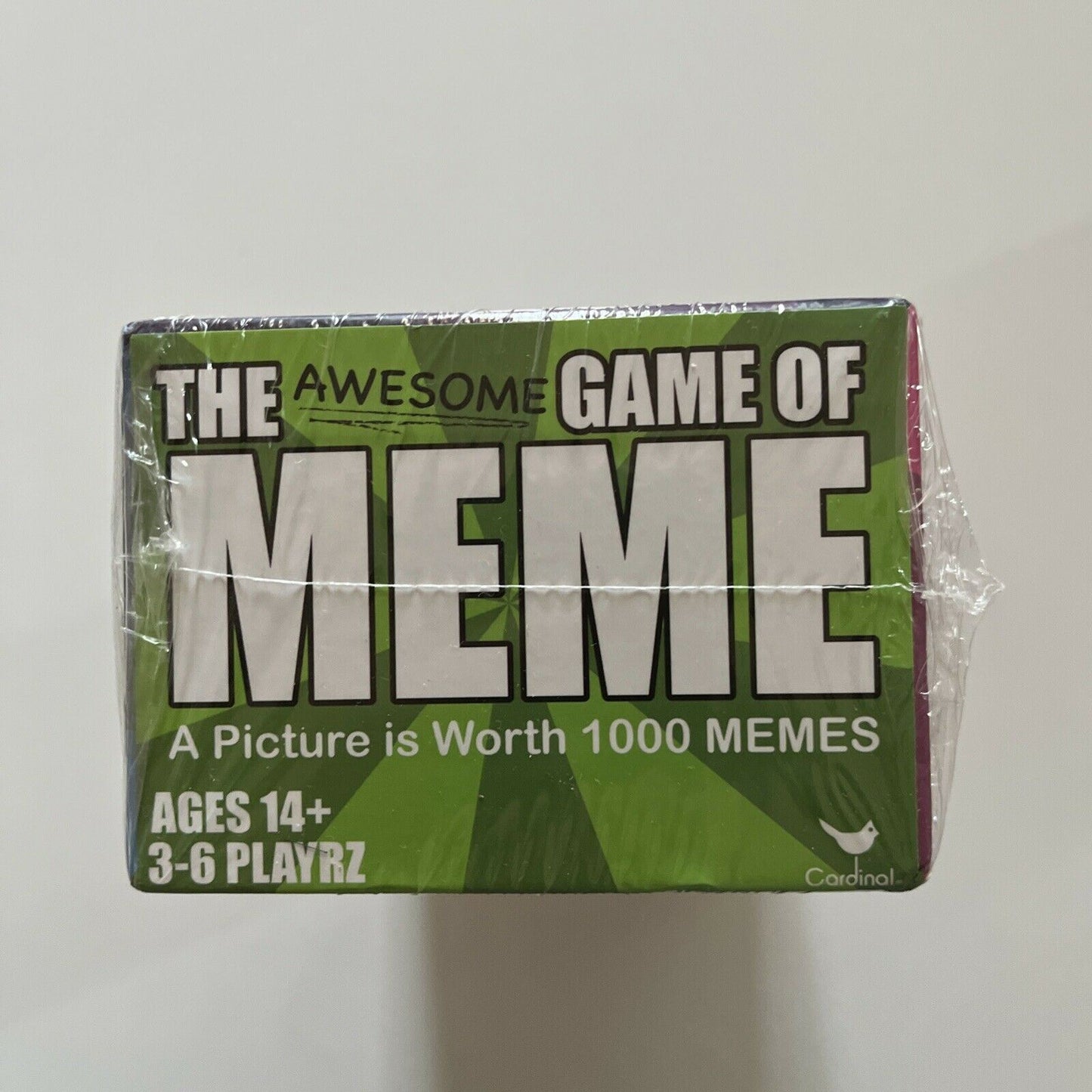 *New Sealed* The Awesome Game Of Meme - Fun Card Game by Cardinal/SpinMaster