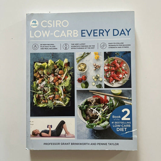 CSIRO Low-Carb Every Day By Grant Brinkworth Paperback