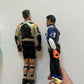 2x Action Man 12" Action Figure Hasbro 1998 & 1999