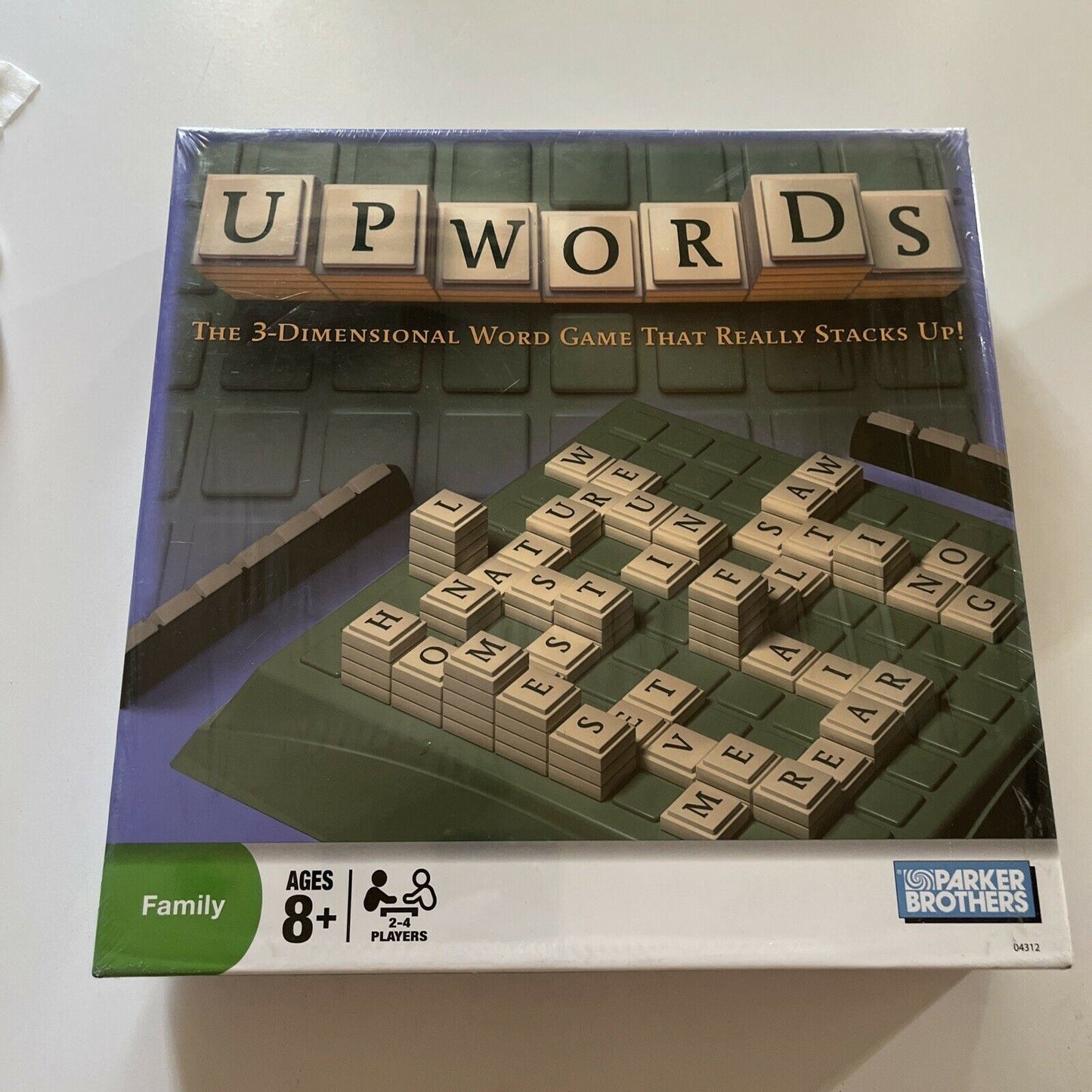 *New Sealed* Upwords Board Game - Family Edition - Parker Brothers