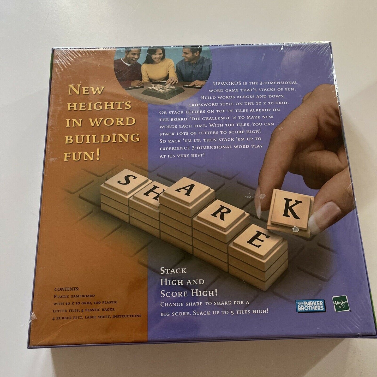 *New Sealed* Upwords Board Game - Family Edition - Parker Brothers