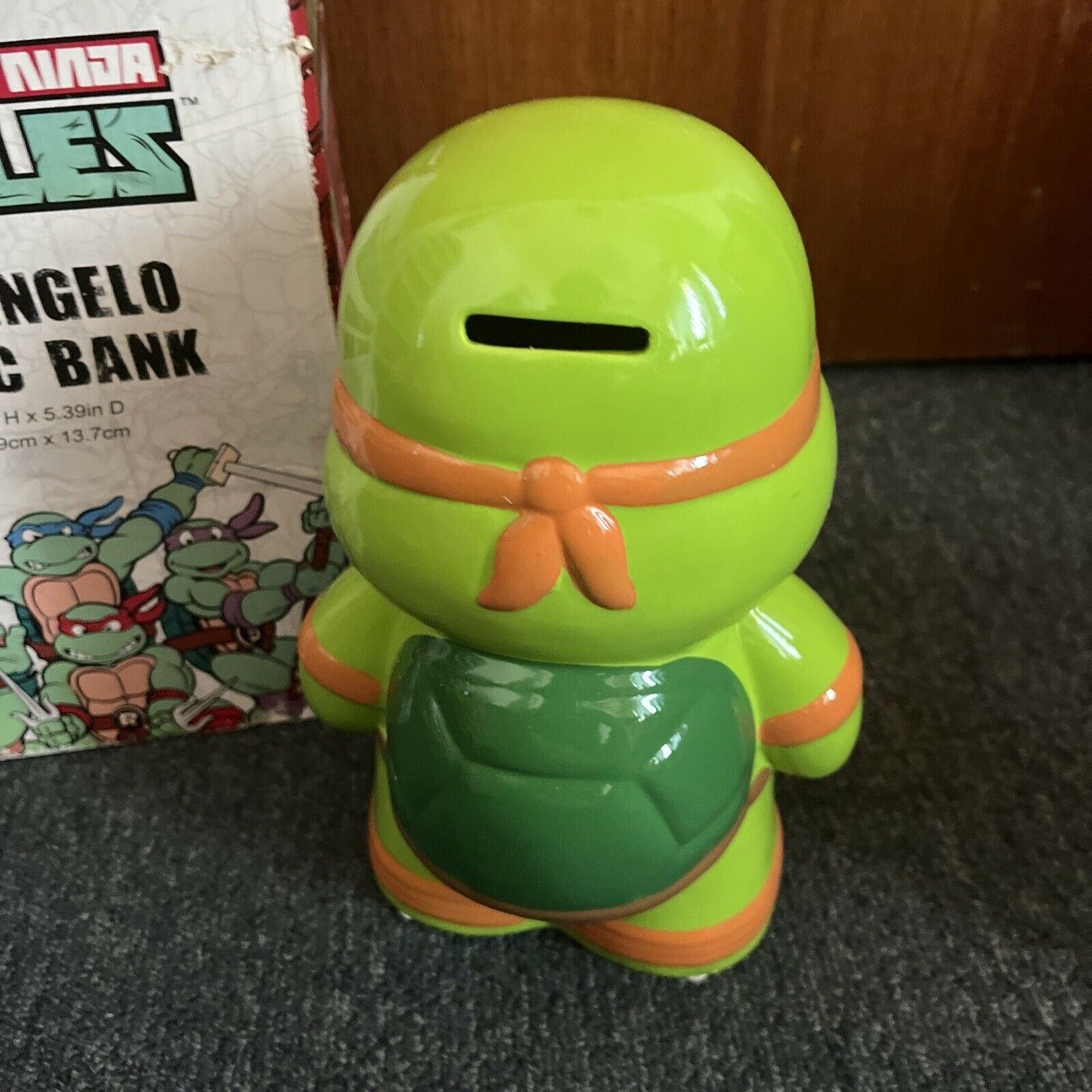 Michelangelo Ceramic Bank - Teenage Mutant Ninja Turtles 15.6x22.9x13.6cm 2015