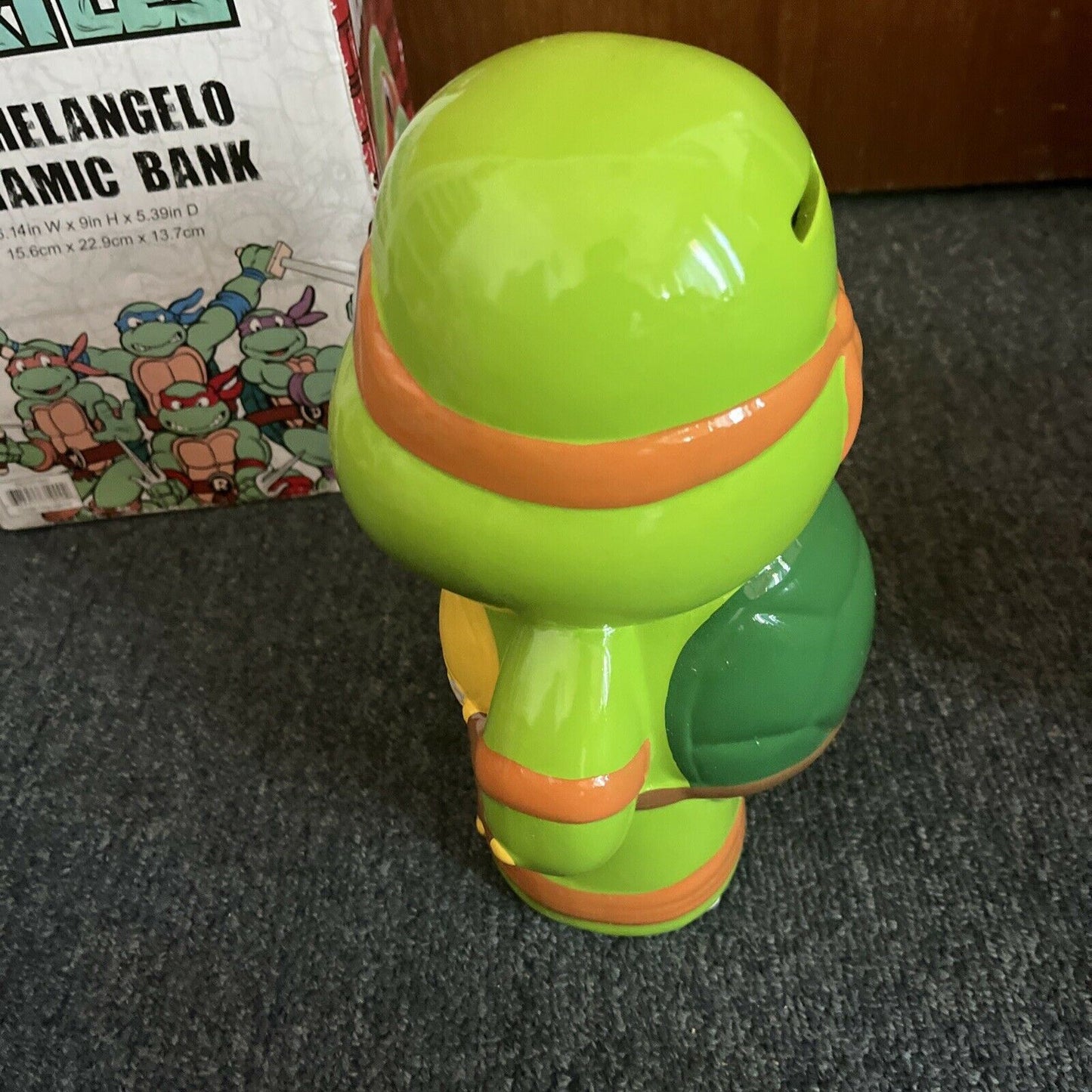 Michelangelo Ceramic Bank - Teenage Mutant Ninja Turtles 15.6x22.9x13.6cm 2015