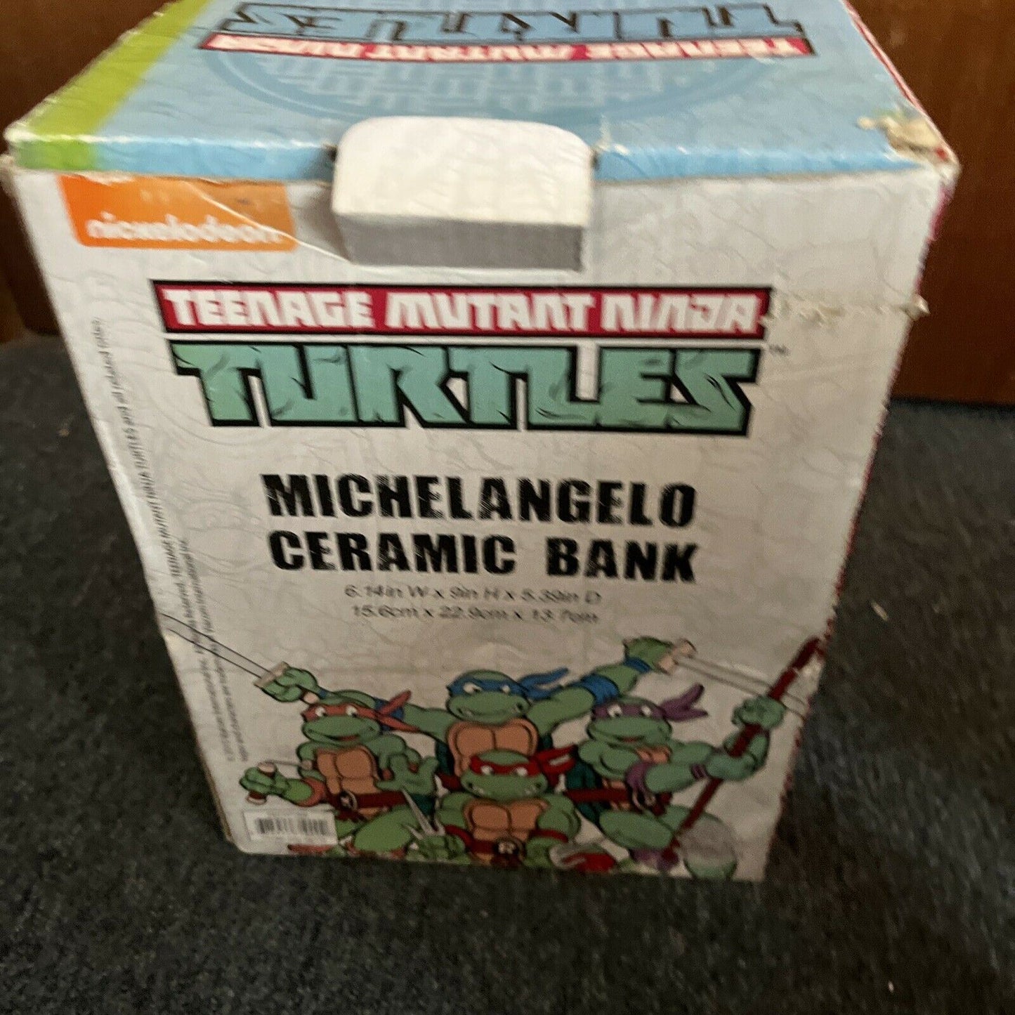 Michelangelo Ceramic Bank - Teenage Mutant Ninja Turtles 15.6x22.9x13.6cm 2015