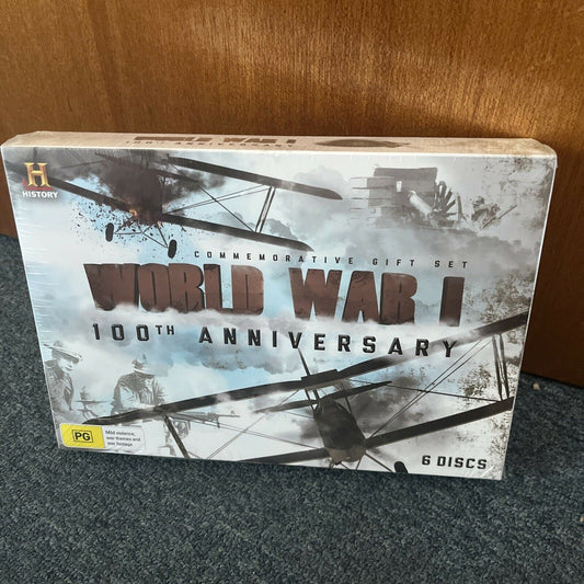 *New* World War I (100th Anniversary Commemorative Gift Set, DVD, 2014) Region4