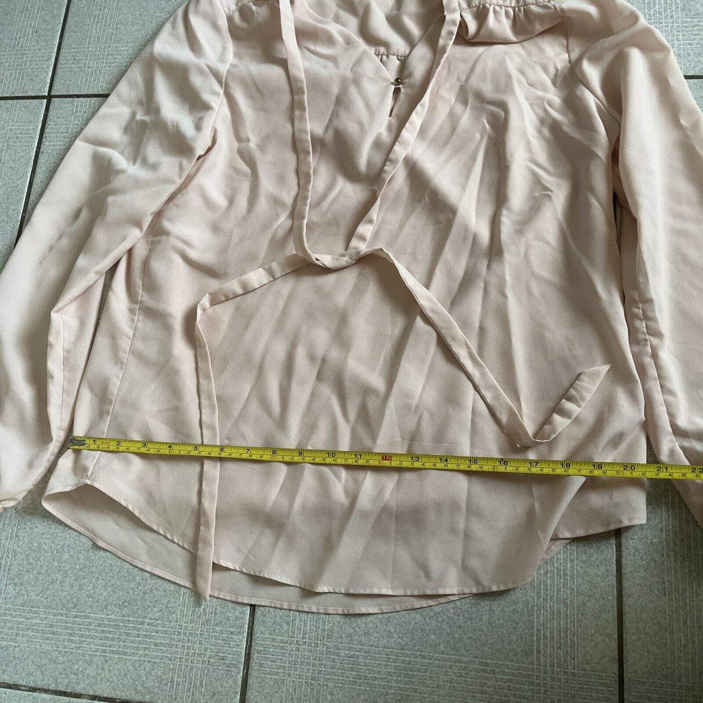 Jacqui E Pink Blouse Size 12