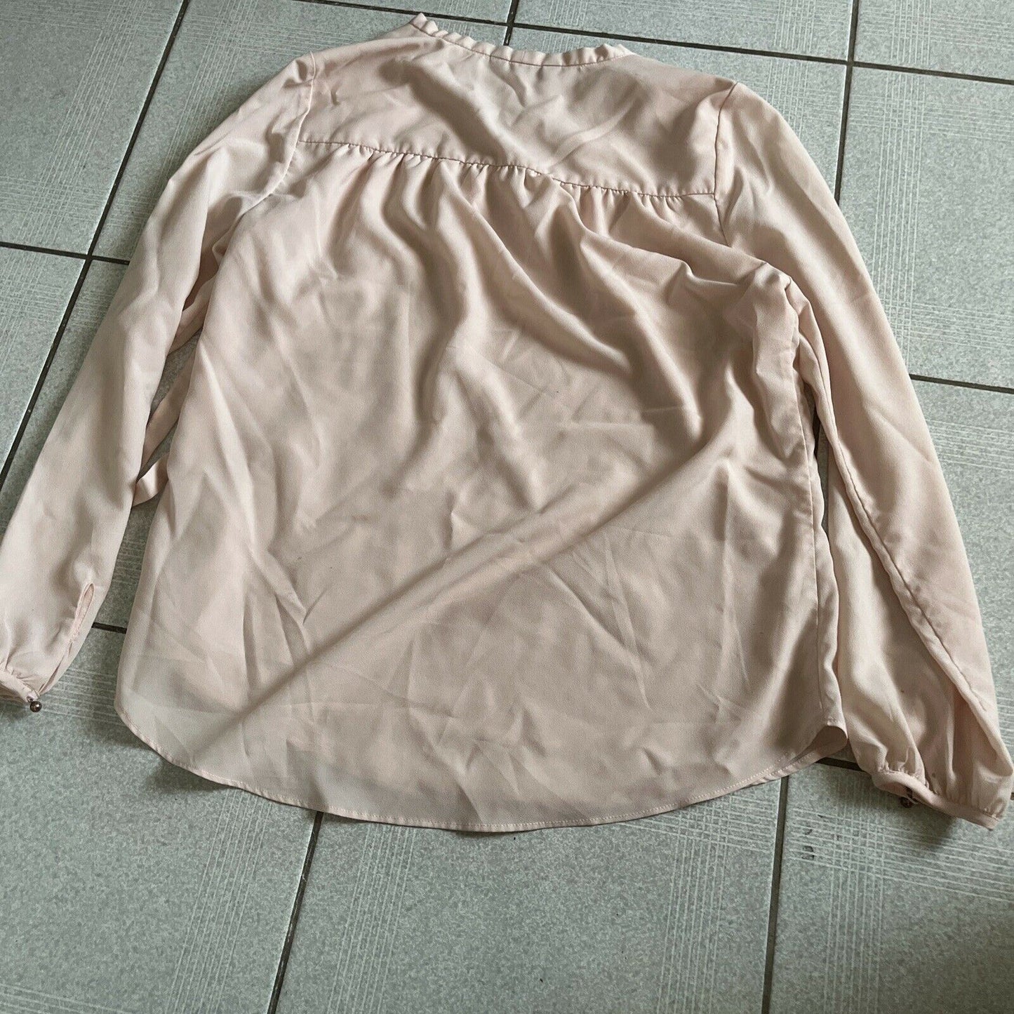 Jacqui E Pink Blouse Size 12