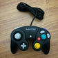 Official Nintendo GameCube Controller Black DOL-003 Cleaned, Tested & Working
