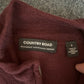 Country Road Maroon Pullover Jumper Australian Merino Wool Small Size