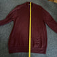 Country Road Maroon Pullover Jumper Australian Merino Wool Small Size