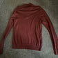 Country Road Maroon Pullover Jumper Australian Merino Wool Small Size