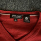 David Jones Red Jumper Pure Merino Wool Small Size Woolmark