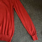 David Jones Red Jumper Pure Merino Wool Small Size Woolmark