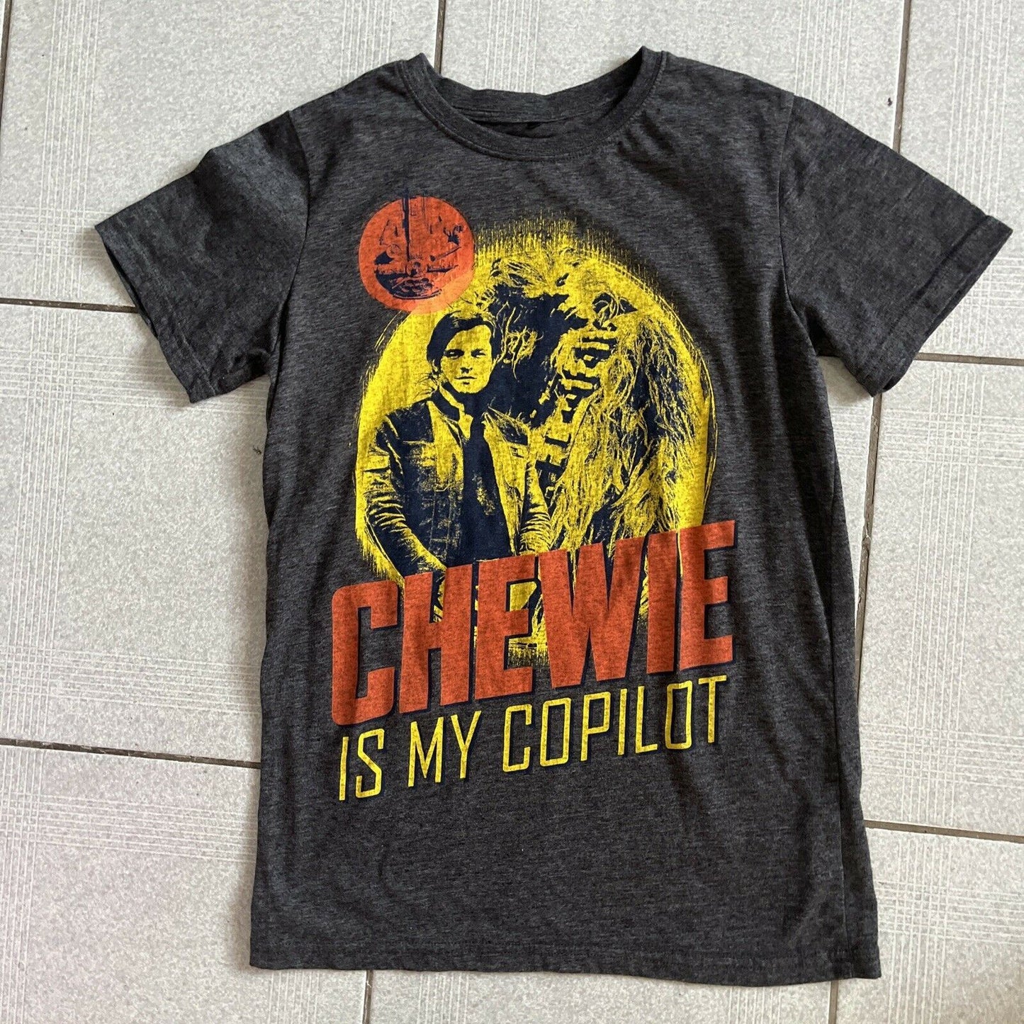 Star Wars: Chewie Is My Copilot T-shirt Size 12