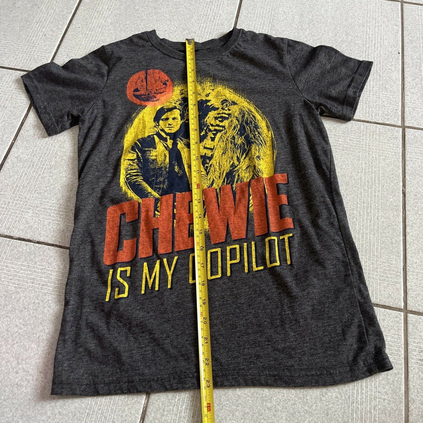 Star Wars: Chewie Is My Copilot T-shirt Size 12