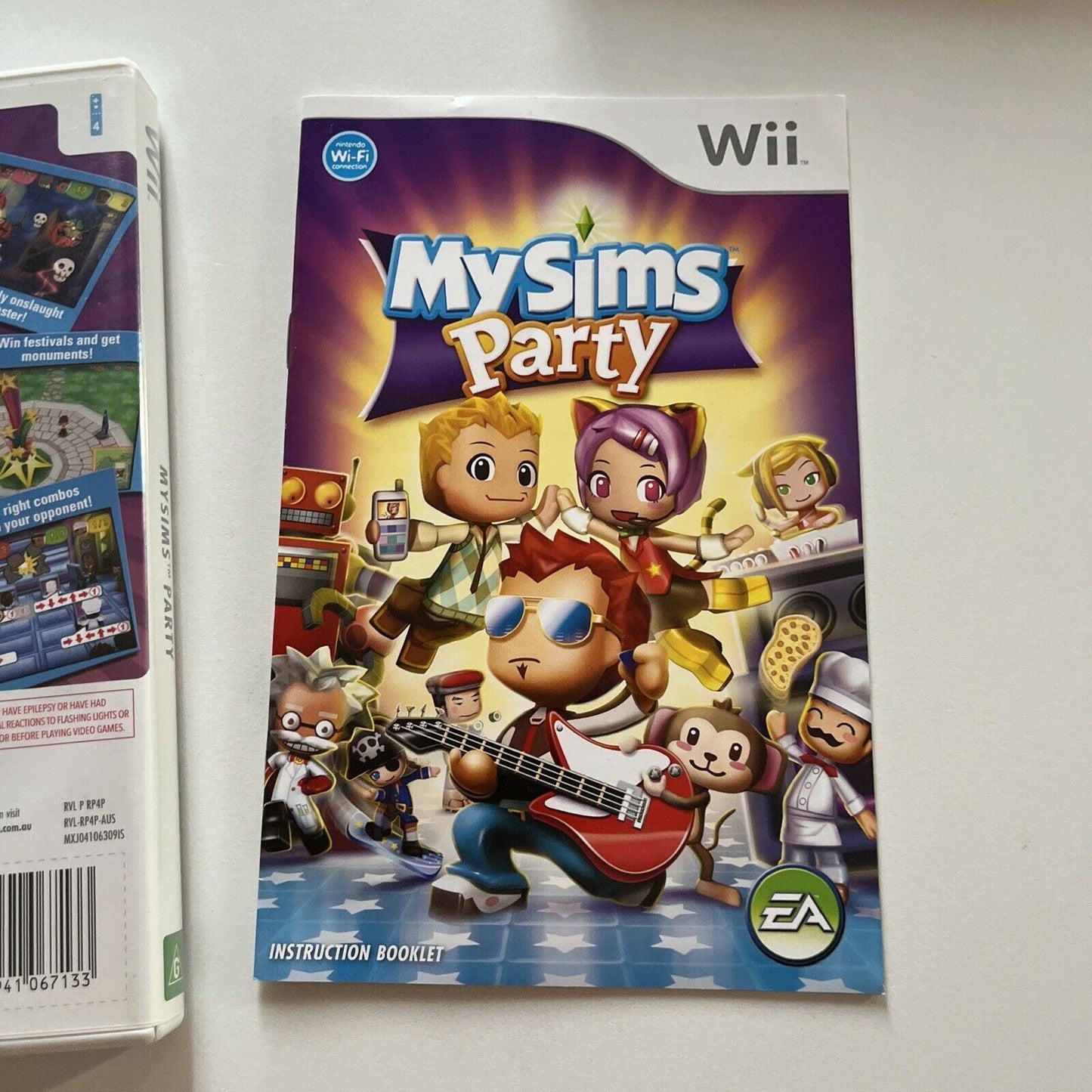 MySims Party - Nintendo Wii Game PAL With Manual