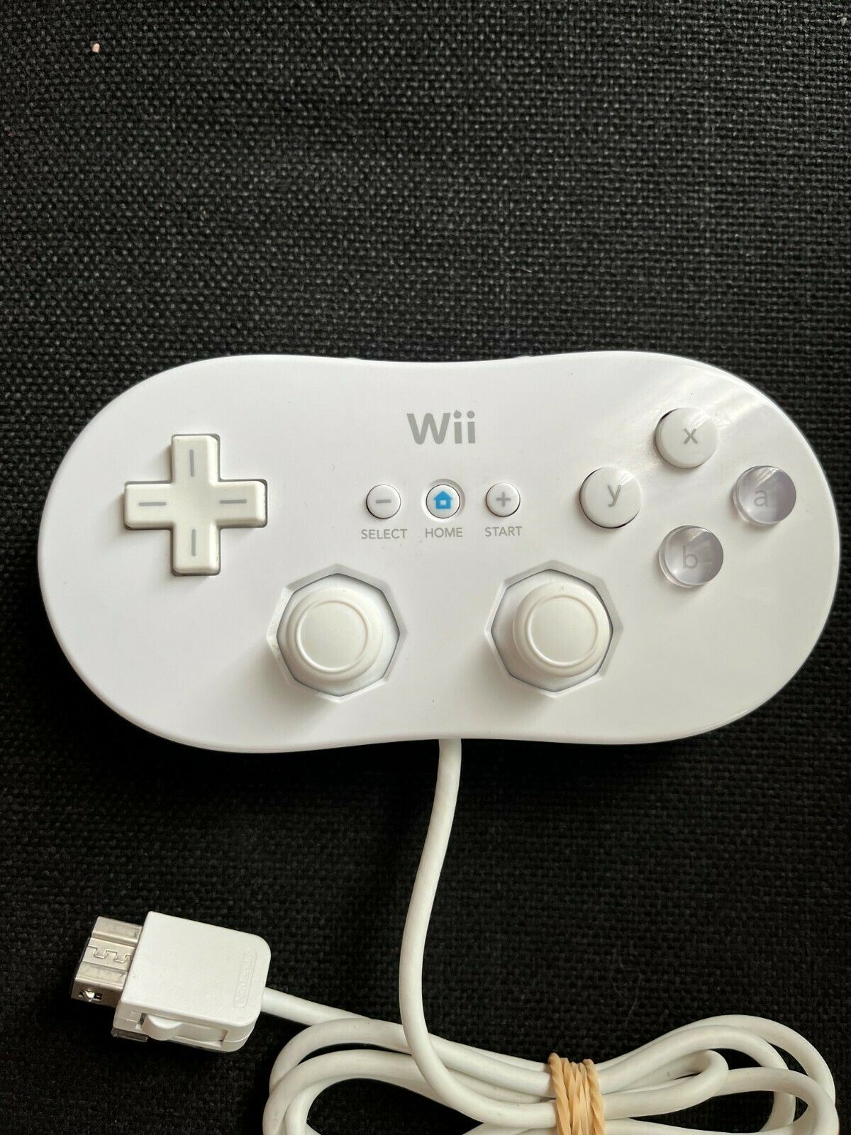 Genuine Official Nintendo Wii Classic Controller White RVL-005