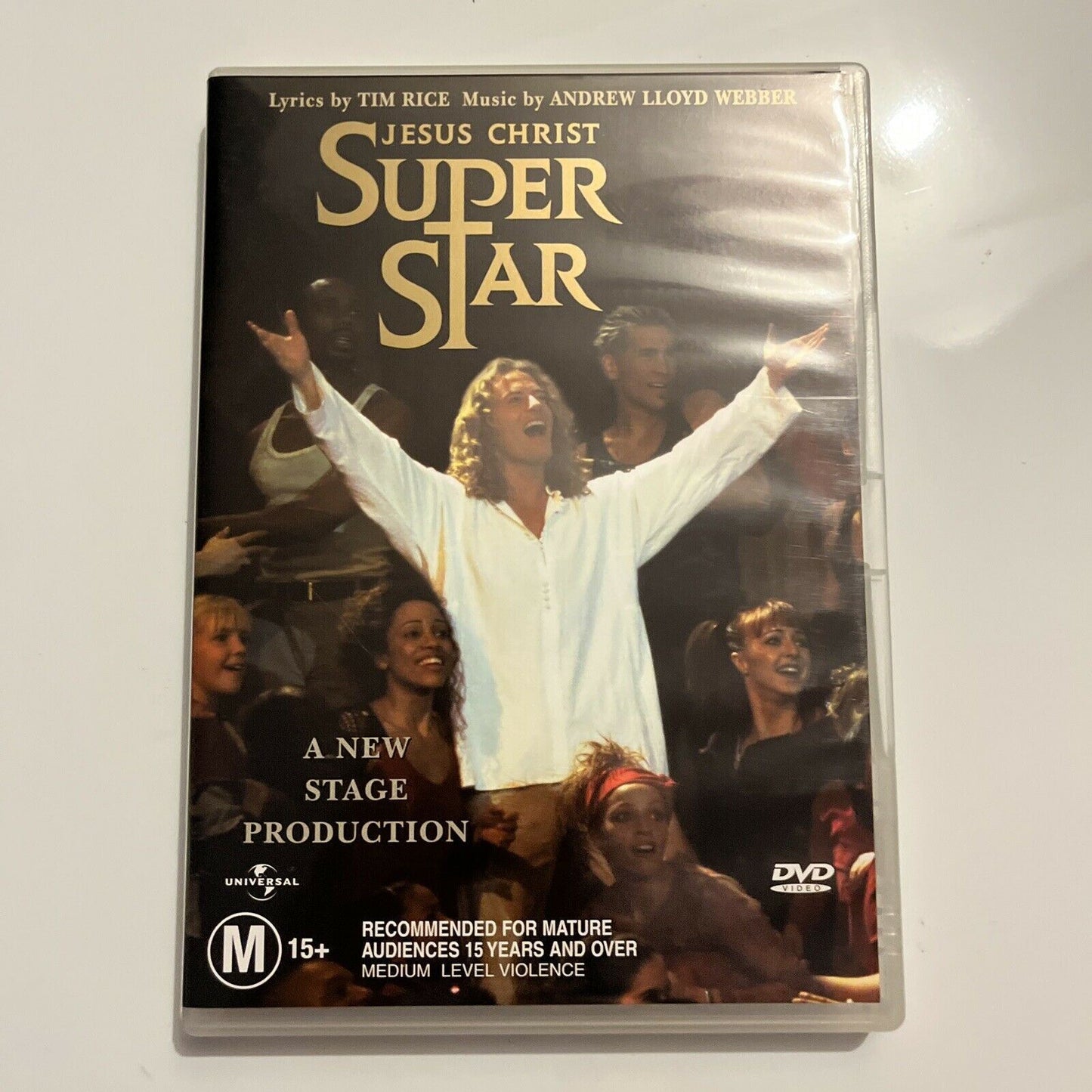 Jesus Christ Superstar (DVD, 2000) Glen Carter, Jerome Pradon, Region 4