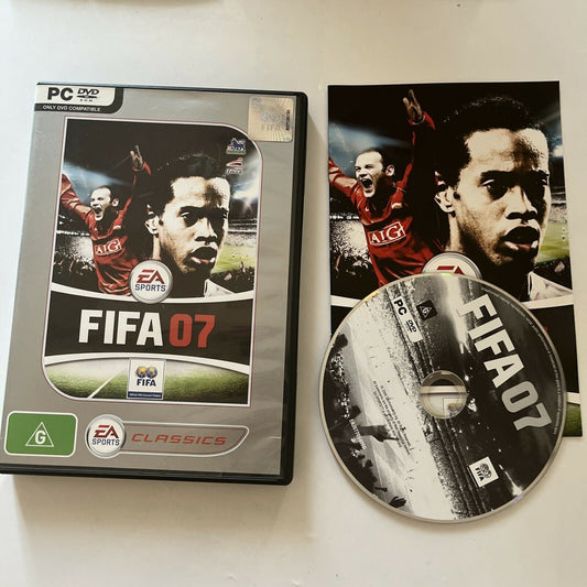 FIFA 07 - PC DVD-ROM Game EA Sports With Manual