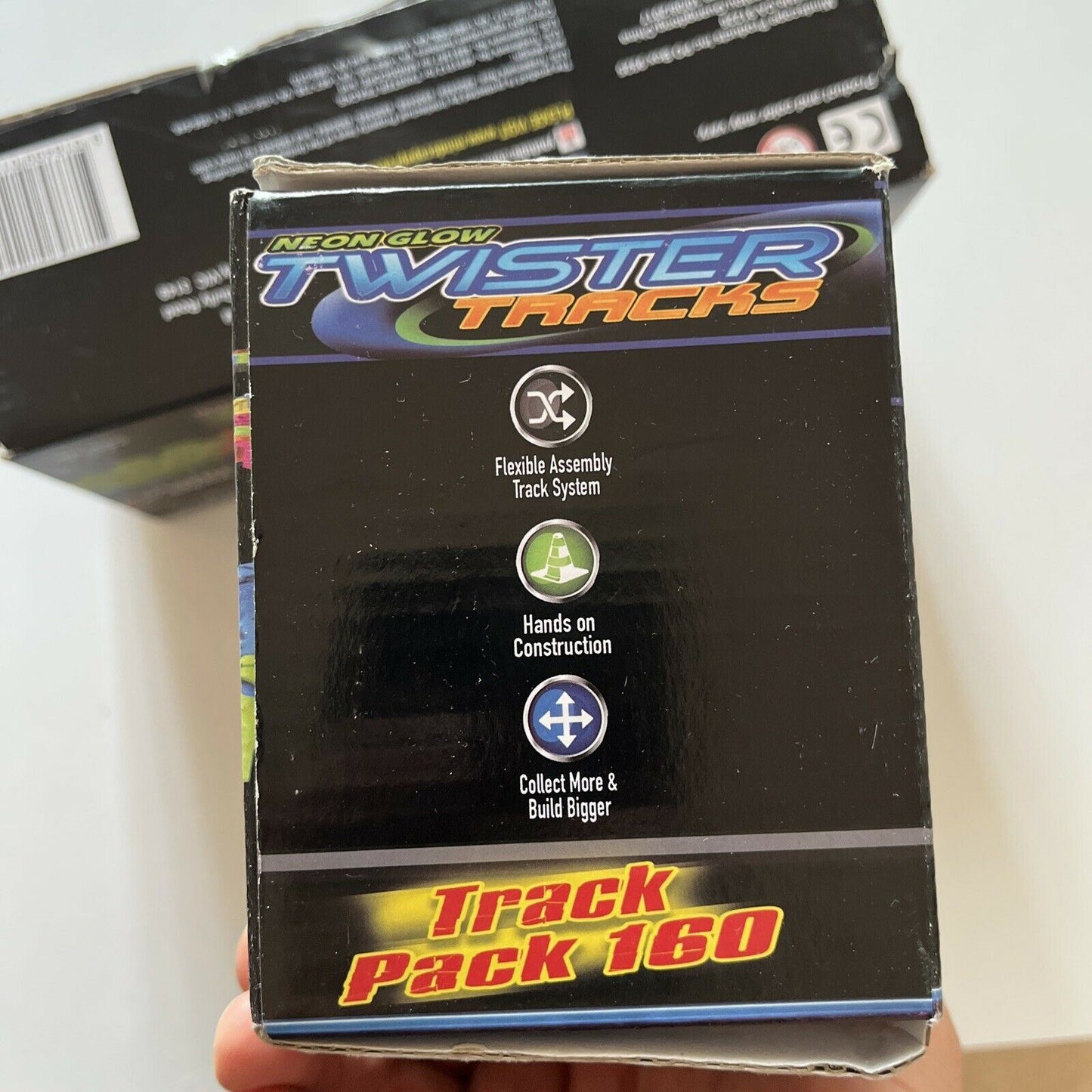 2x Neon Glow Twister Tracks - Track Pack 160