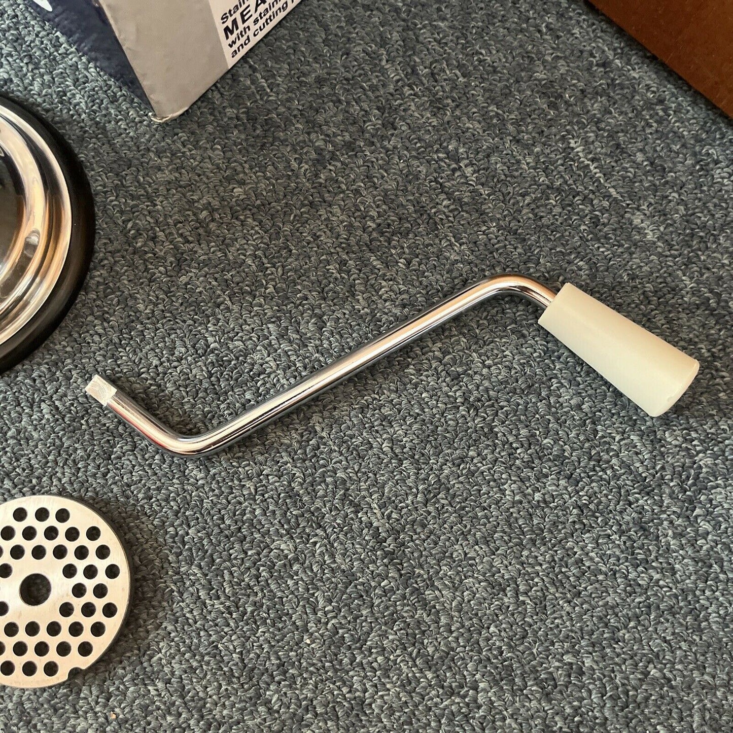 D.Line Meat Mincer No. 8 Stainless Steel Manual