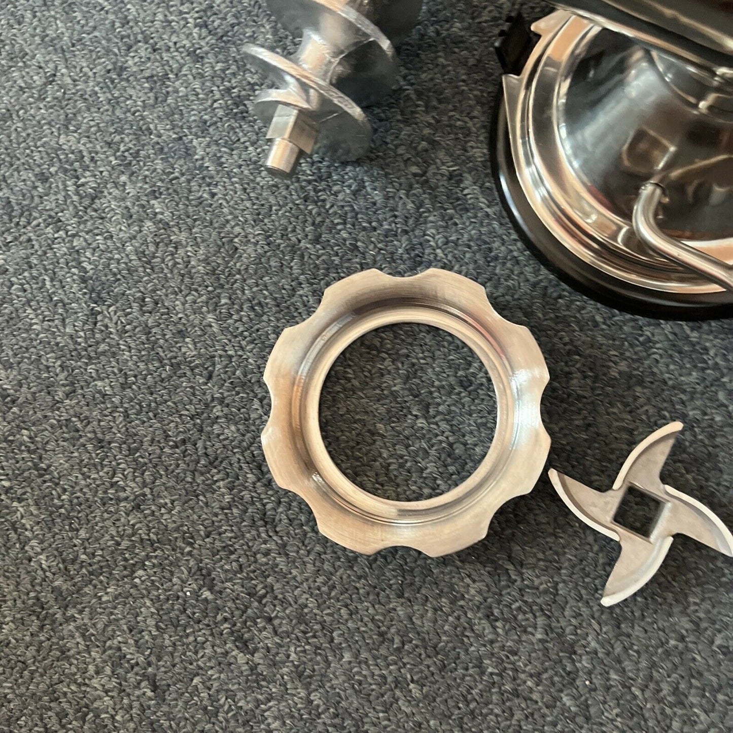 D.Line Meat Mincer No. 8 Stainless Steel Manual