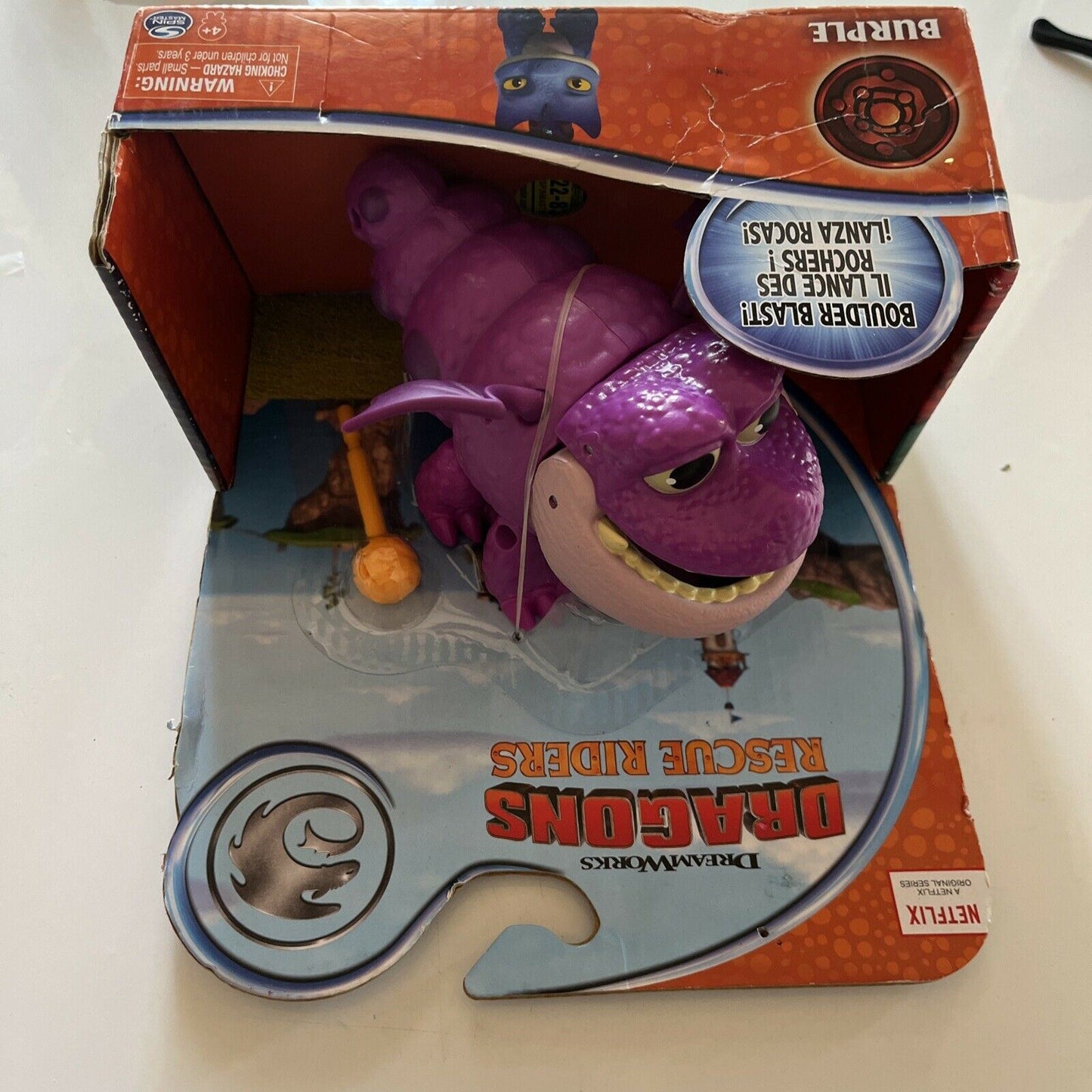 Burple Dreamworks Dragons Rescue Riders Figure