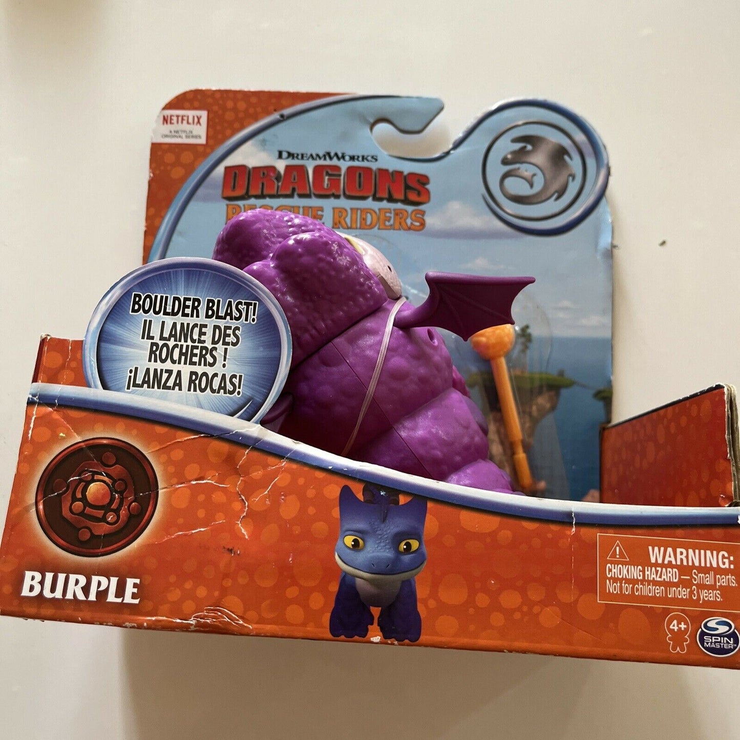 Burple Dreamworks Dragons Rescue Riders Figure