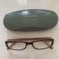 Fcuk 94 Eyeglasses 52 16-135 25384321 Burgundy With Case