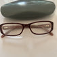 Fcuk 94 Eyeglasses 52 16-135 25384321 Burgundy With Case