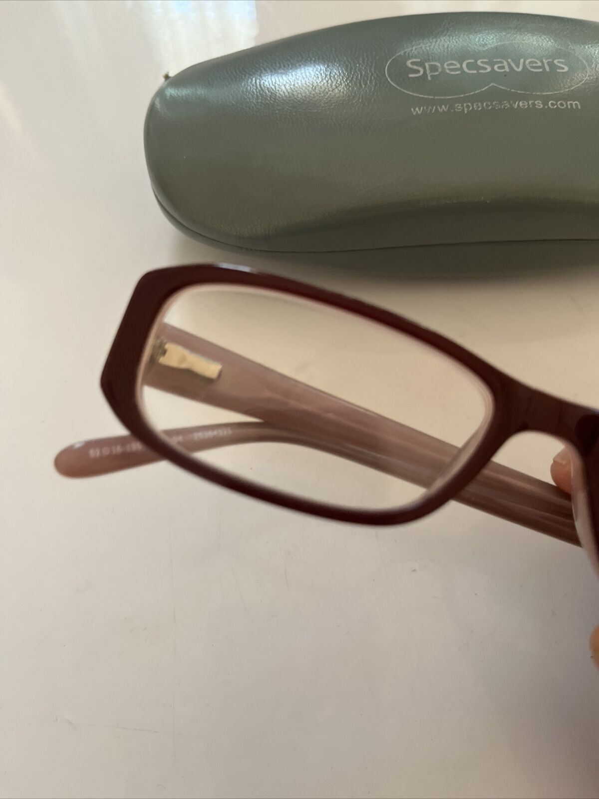 Fcuk 94 Eyeglasses 52 16-135 25384321 Burgundy With Case