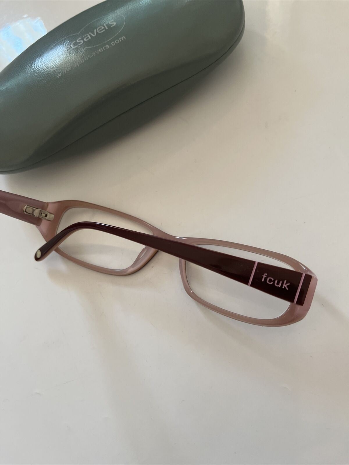 Fcuk 94 Eyeglasses 52 16-135 25384321 Burgundy With Case