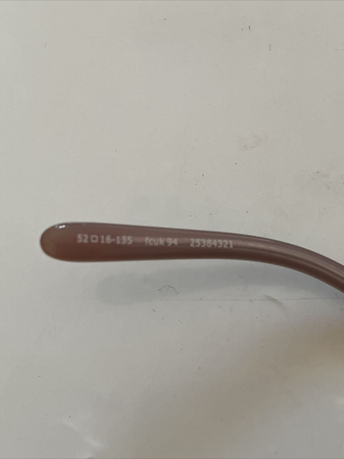 Fcuk 94 Eyeglasses 52 16-135 25384321 Burgundy With Case