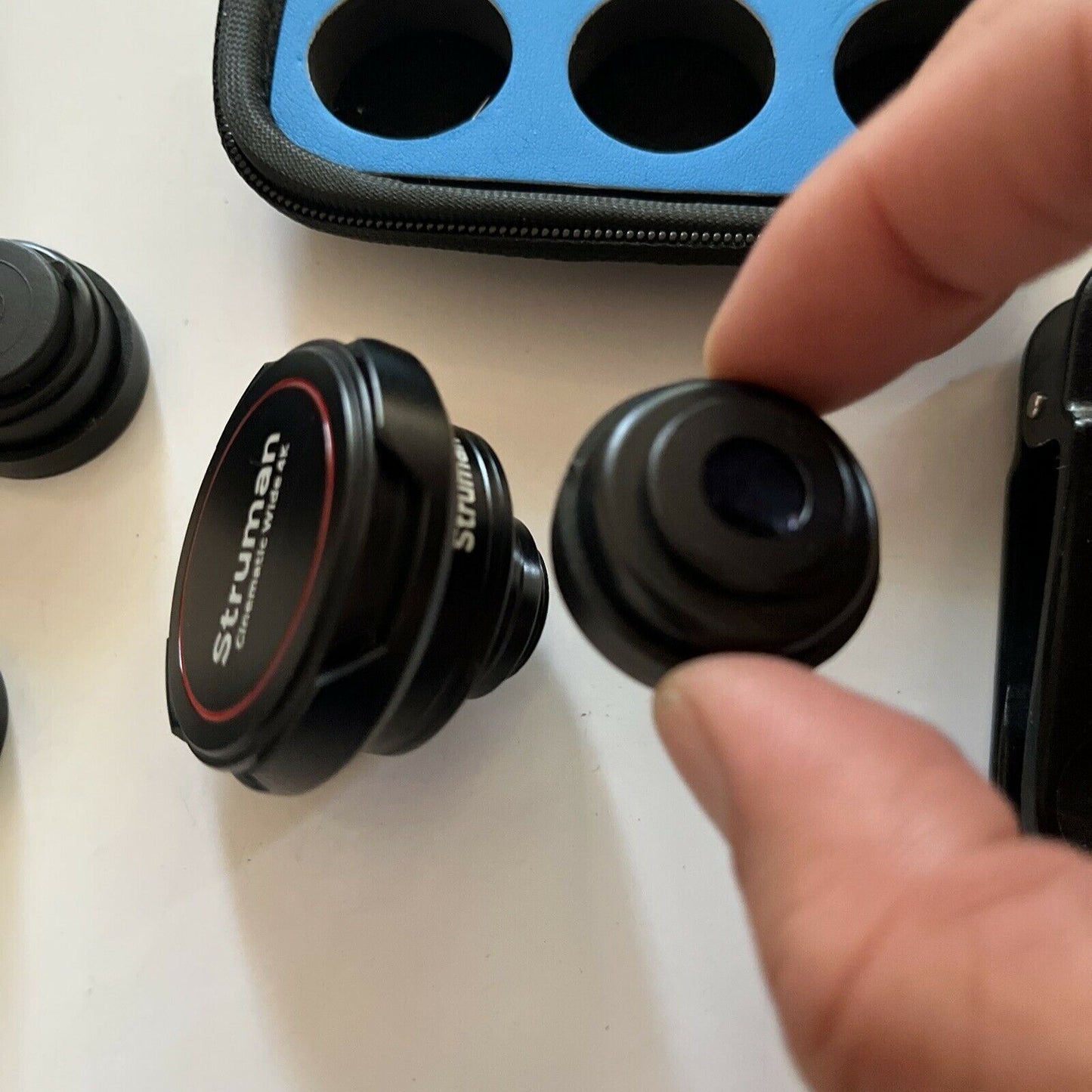 4x Strumanoptics Clip-On Lens For iPhone Android Samsung Apple