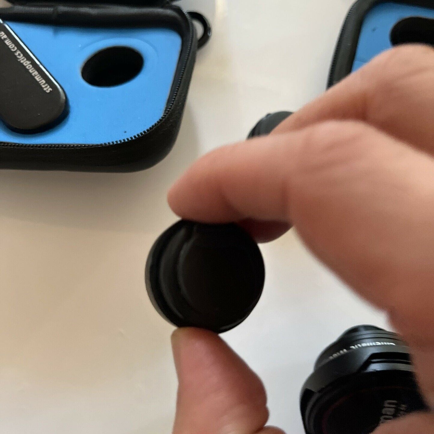 4x Strumanoptics Clip-On Lens For iPhone Android Samsung Apple