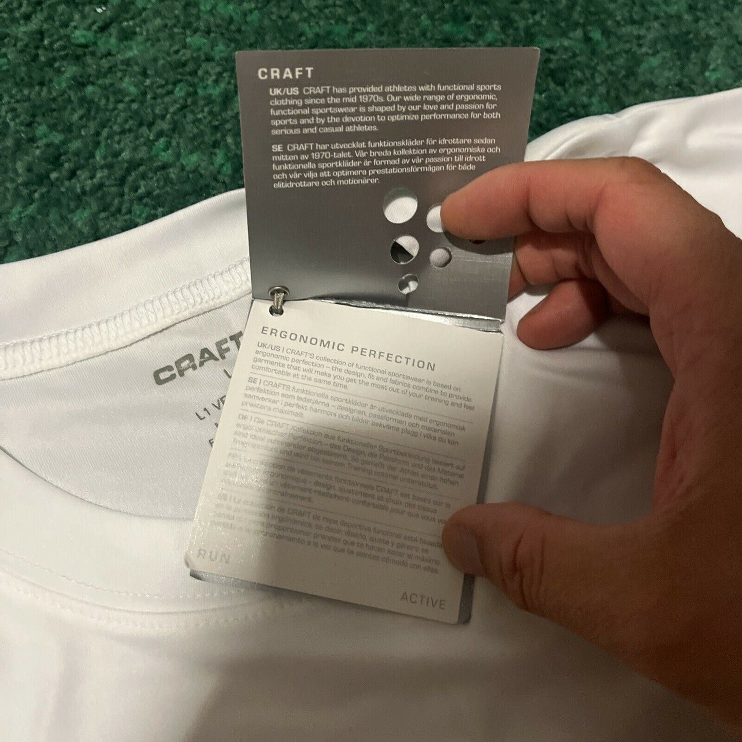 Craft ActiveWear Large T Shirt White