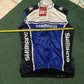 Shimano Team Windvest Cycling Large Size Blue Black NWT