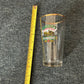 9x Heineken Drinking Glasses 13cm Tall