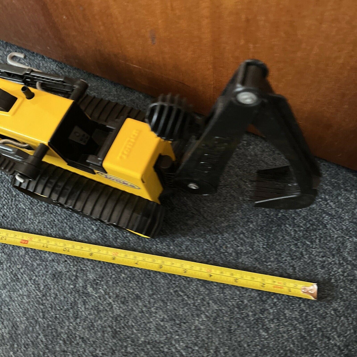 Tonka Bulldozer Excavator 46cm Long Hasbro 2012 #92534 Front End Loader Backhoe