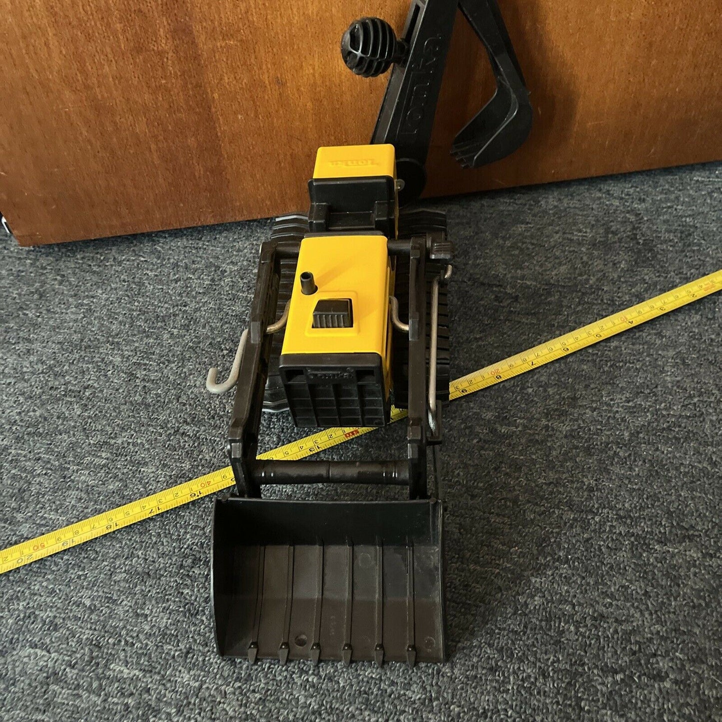 Tonka Bulldozer Excavator 46cm Long Hasbro 2012 #92534 Front End Loader Backhoe