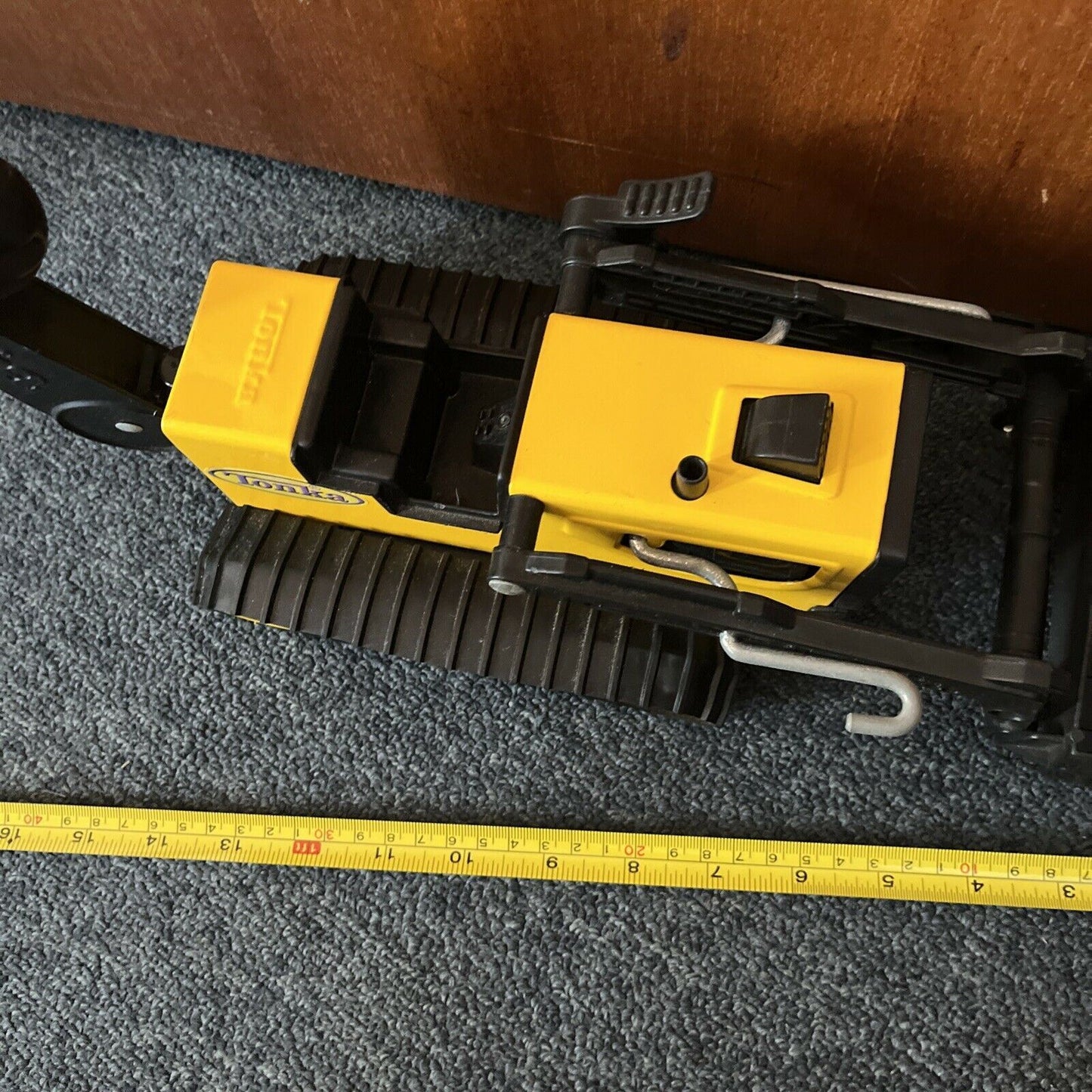 Tonka Bulldozer Excavator 46cm Long Hasbro 2012 #92534 Front End Loader Backhoe